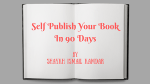 How to self publish your book
