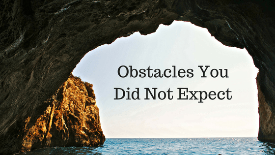 obstacles in the way of your goal